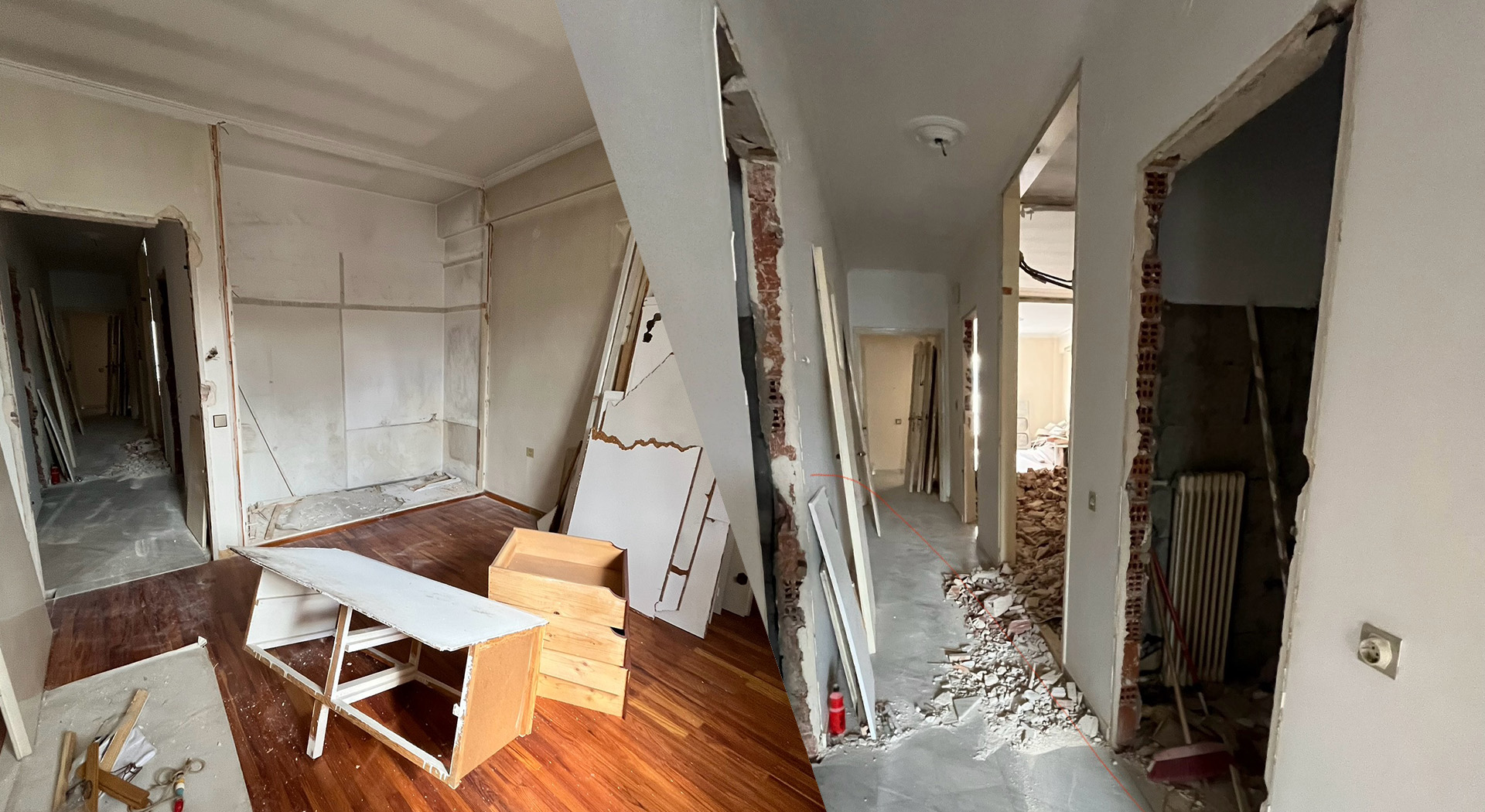 Mετατροπή Διαμερίσματος σε Airbnb Ιωάννινα πριν