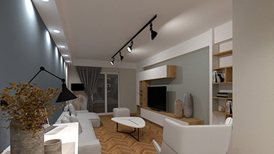 Ανακαίνιση οικίας στα Ιωάννινα - Elegant Flat In Town