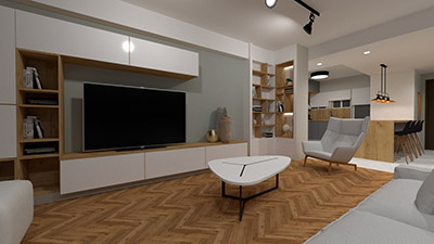 Ανακαίνιση οικίας στα Ιωάννινα - Elegant Flat In Town