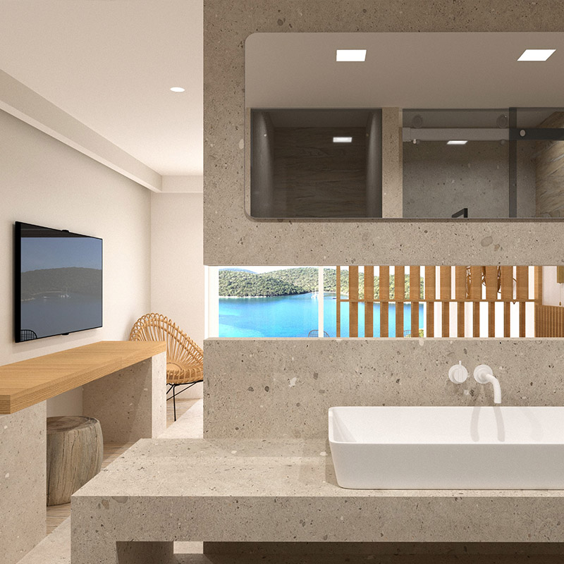 Ανακαίνιση Ξενοδοχείου - Luxury Boutique Hotel Delmaris Sybota